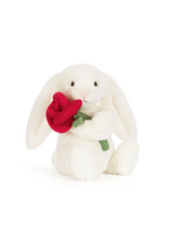 Jellycat COMING SOON! Jellycat Cream Bunny with Rose