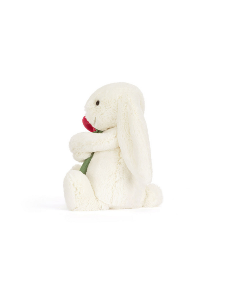 Jellycat COMING SOON! Jellycat Cream Bunny with Rose