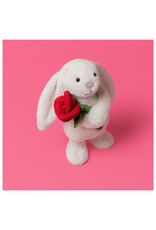 Jellycat COMING SOON! Jellycat Cream Bunny with Rose