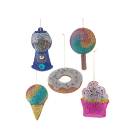 Bedazzled Sweets Ornaments
