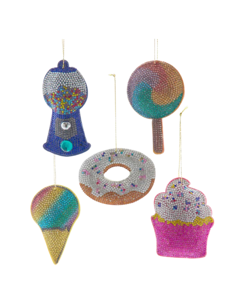 Bedazzled Sweets Ornaments