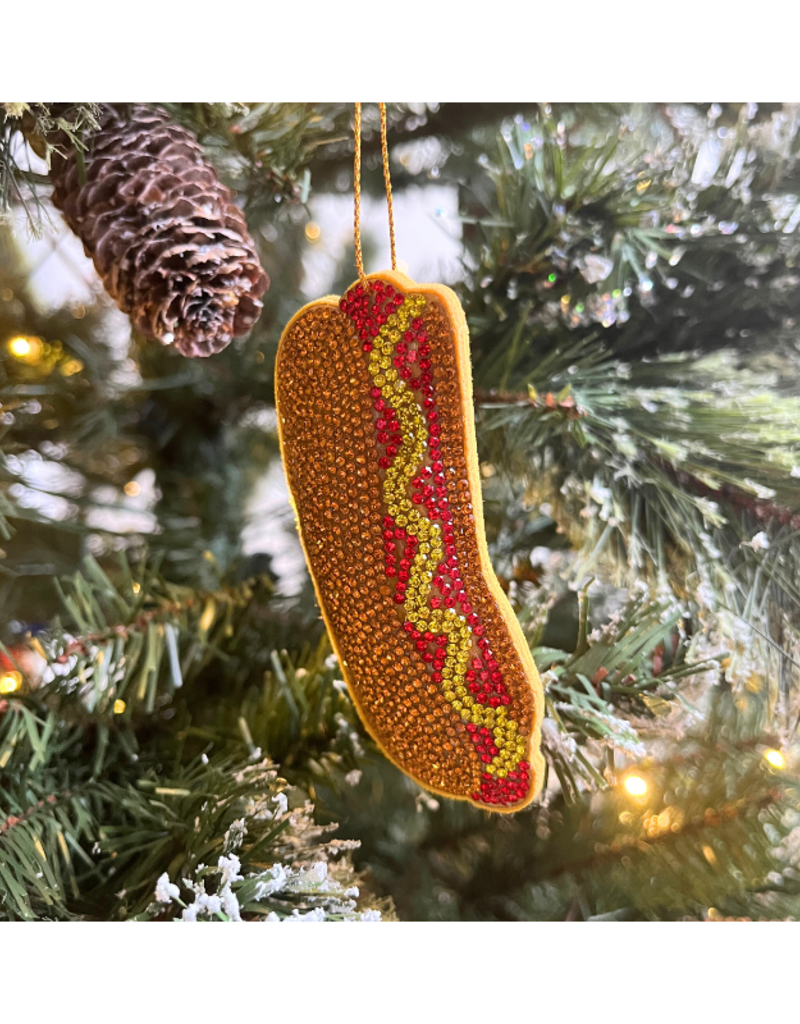 Bedazzled Fast Food Ornaments