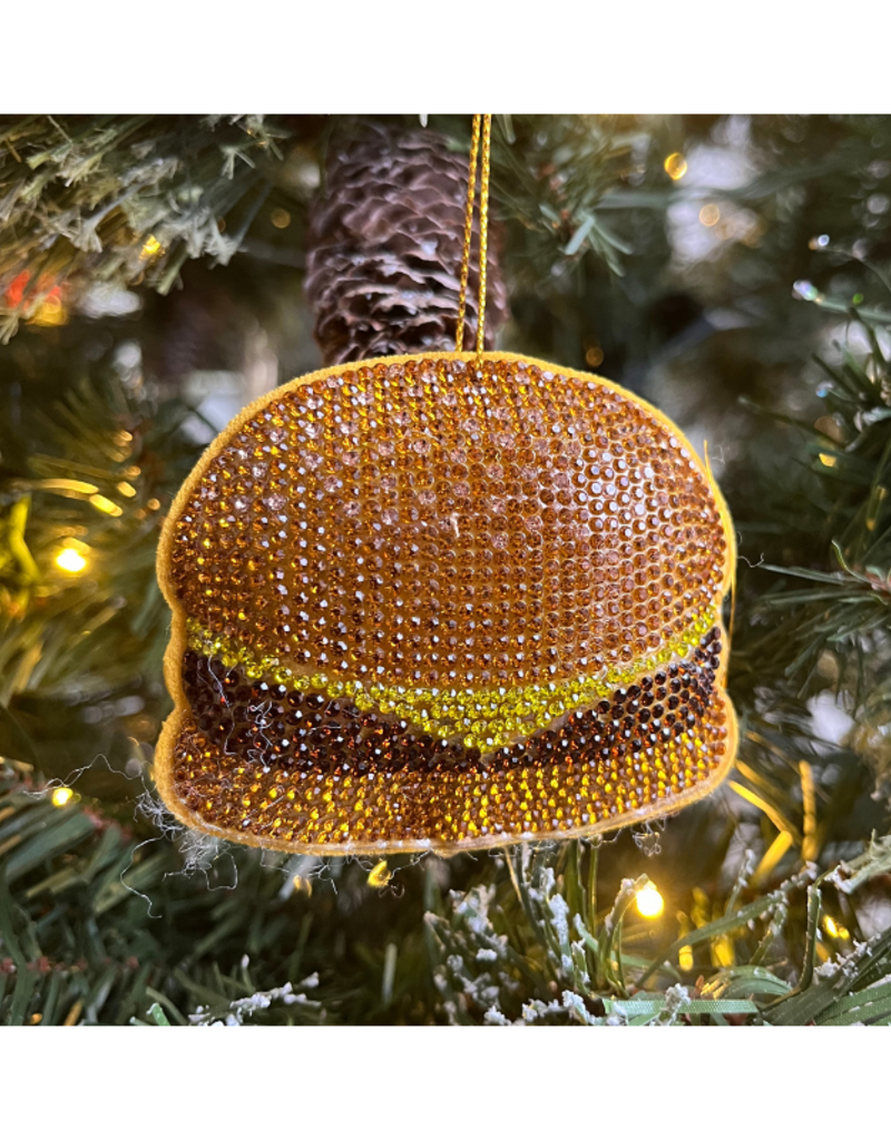 Bedazzled Fast Food Ornaments