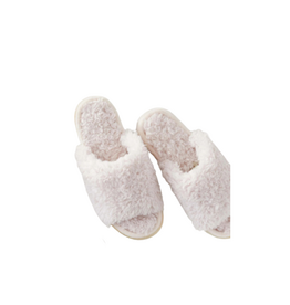 Lemon Loungewear Anywhere Berber Slide Slippers in Lilac
