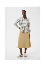 Part Two Yana Shirt in Big Dark Navy Check by Part Two