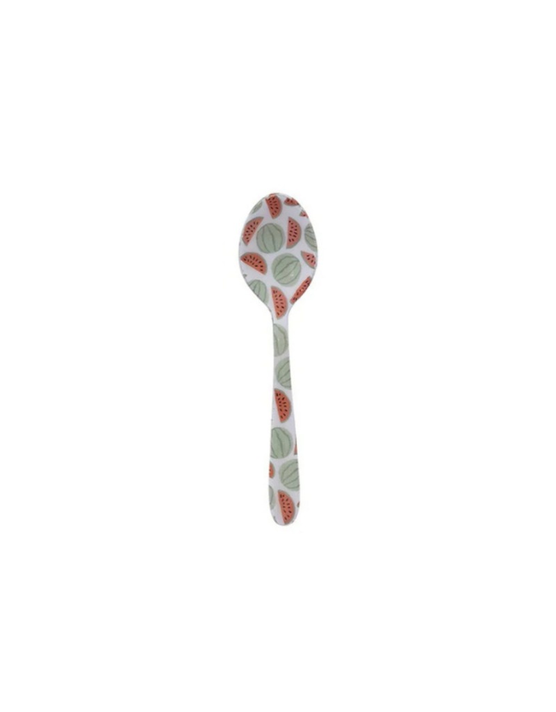 Stainless Steel Enameled Melon Spoon