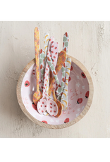 Stainless Steel Enameled Banana Spoon