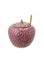 Strawberry Jar With Bamboo Spoon