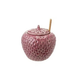 Strawberry Jar With Bamboo Spoon