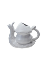 Stoneware Snail & Mushroom Pitcher