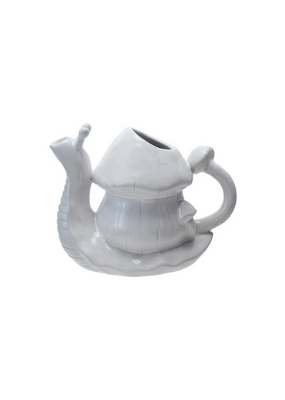 Stoneware Snail & Mushroom Pitcher