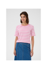 Part Two Ratana Tee in Orchid Smoke Stripe by Part Two