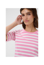 Part Two Ratana Tee in Orchid Smoke Stripe by Part Two