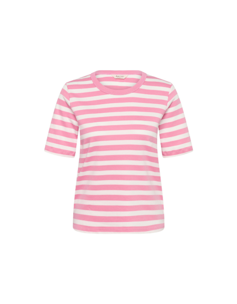 Part Two Ratana Tee in Orchid Smoke Stripe by Part Two