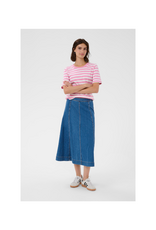 Part Two Ratana Tee in Orchid Smoke Stripe by Part Two