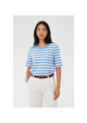 Part Two Ratana Tee in Hydrangea Stripe by Part Two