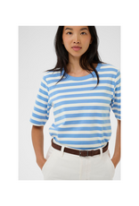 Part Two Ratana Tee in Hydrangea Stripe by Part Two
