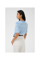 Part Two Ratana Tee in Hydrangea Stripe by Part Two