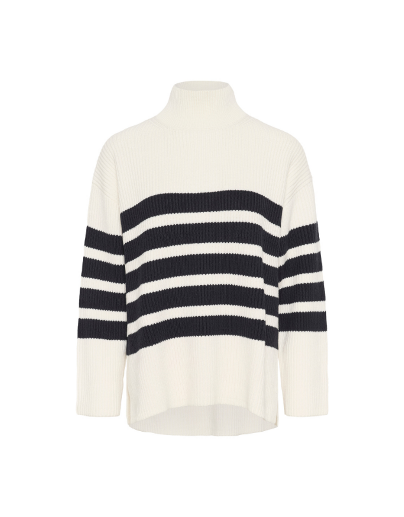 Part Two Ziya Pullover in Dark Navy Stripe by Part Two