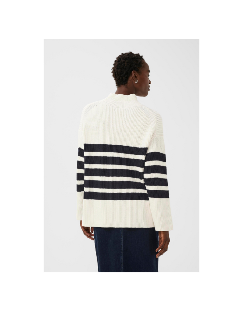 Part Two Ziya Pullover in Dark Navy Stripe by Part Two