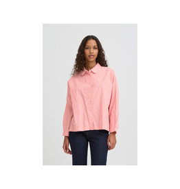 ICHI Giley Shirt Birch & Pink by ICHI