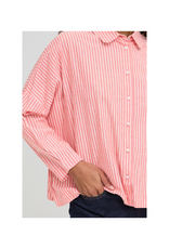 ICHI Giley Shirt Birch & Pink by ICHI