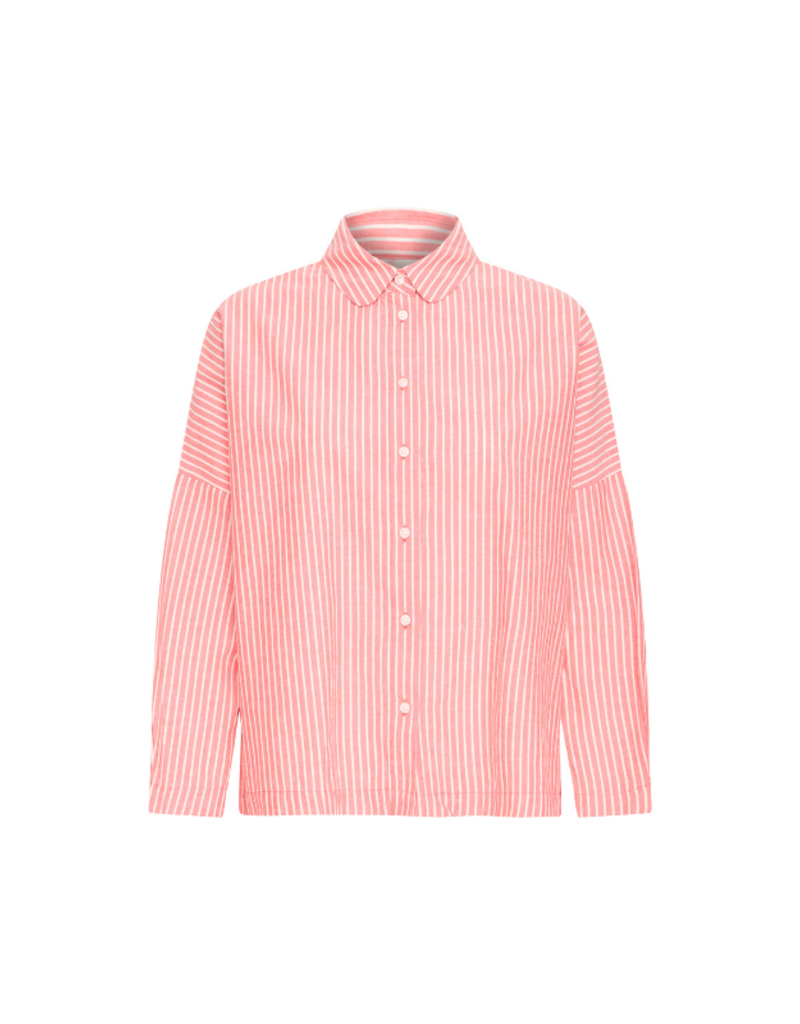 ICHI Giley Shirt Birch & Pink by ICHI