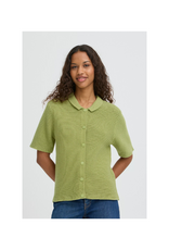 ICHI Demue Cardigan in Iguana by ICHI