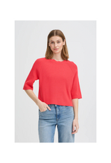 ICHI Boston Top in Teaberry by ICHI