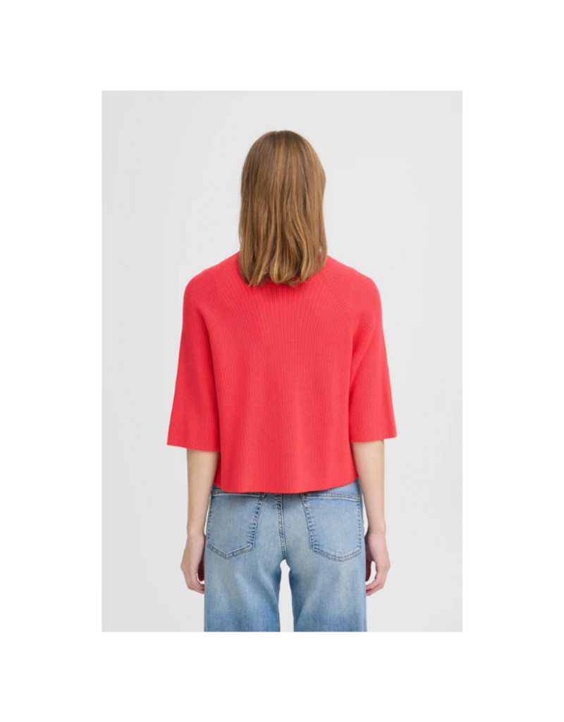 ICHI Boston Top in Teaberry by ICHI