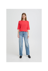 ICHI Boston Top in Teaberry by ICHI