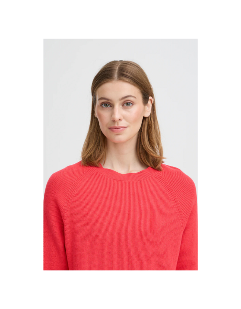 ICHI Boston Top in Teaberry by ICHI