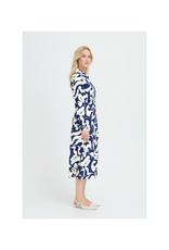 b.young Ikaia Shirt Dress in Medieval Blue by b.young