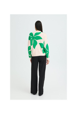 b.young Omea Flower Jumper in Leprechaun by b.young