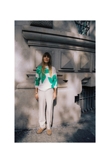 b.young Omea Flower Jumper in Leprechaun by b.young