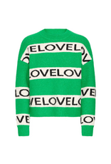 b.young Omea Love Jumper in Leprechaun by b.young