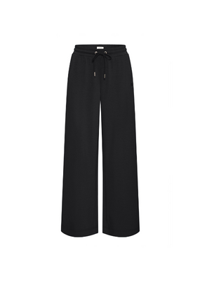 b.young Pusti Wide Logo Pant in Meteorite by b.young