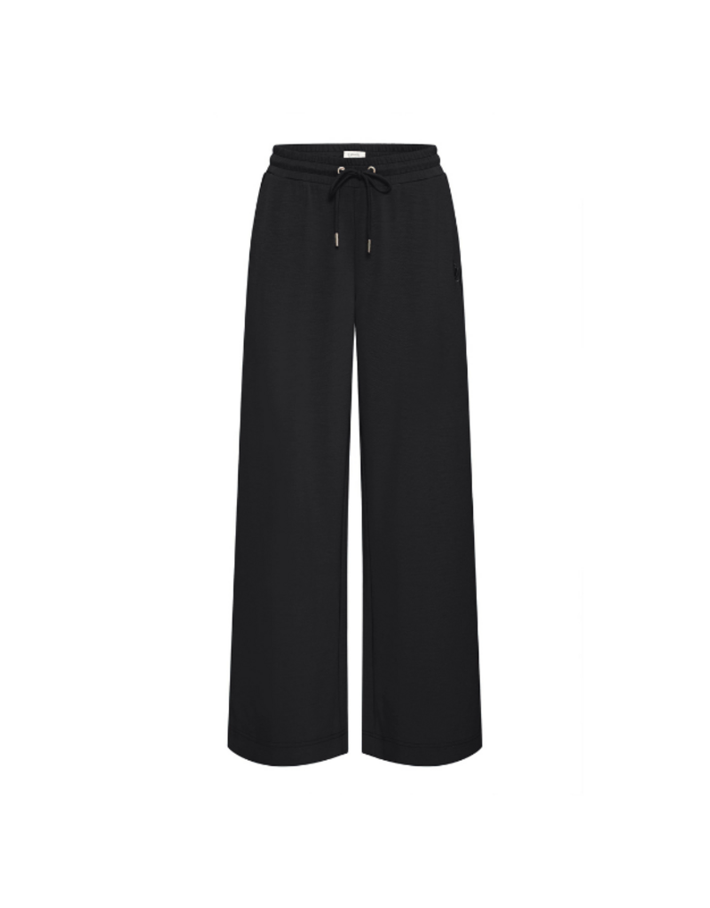 b.young Pusti Wide Logo Pant in Meteorite by b.young