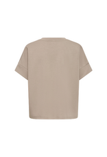 b.young Pusti Loose Vest in Vetiver by b.young