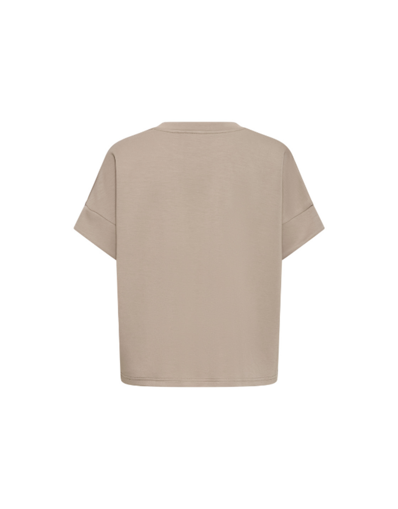 b.young Pusti Loose Vest in Vetiver by b.young