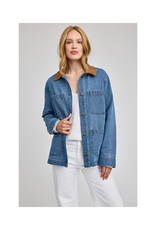 Gentle Fawn Flynn Jacket in Light Wash by Gentle Fawn