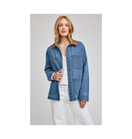 Gentle Fawn Flynn Jacket in Light Wash by Gentle Fawn