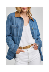 Gentle Fawn Flynn Jacket in Light Wash by Gentle Fawn