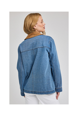 Gentle Fawn Flynn Jacket in Light Wash by Gentle Fawn