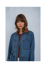 Gentle Fawn Flynn Jacket in Light Wash by Gentle Fawn