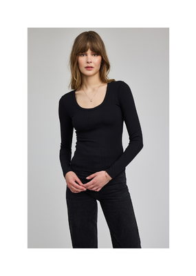 Gentle Fawn Libby Long Sleeve in Black by Gentle Fawn