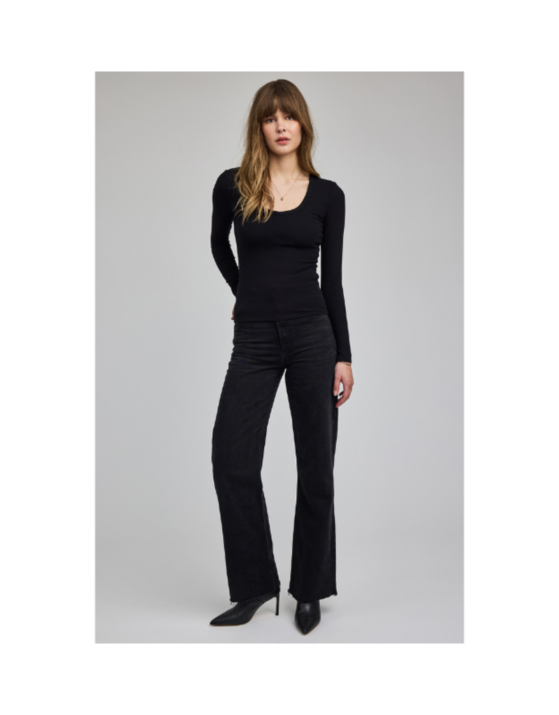 Gentle Fawn Libby Long Sleeve in Black by Gentle Fawn