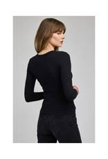 Gentle Fawn Libby Long Sleeve in Black by Gentle Fawn