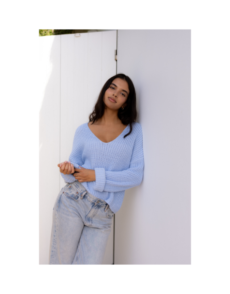 Gentle Fawn Spencer Sweater in Sky by Gentle Fawn