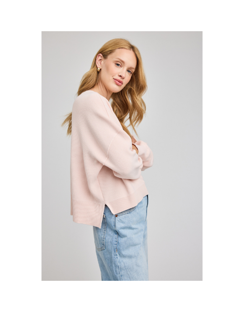 Gentle Fawn Echo Sweater in Petal Pink by Gentle Fawn